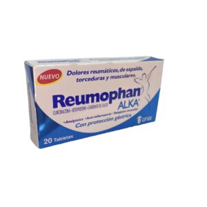 Reumophan Alka (Clorzoxazona/Ketoprofeno) Tab 125/25 Mg C/20 Grisi