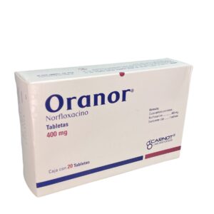 Oranor (Norfloxacino) Tab 400 Mg C/20 Carnot