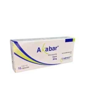 Akabar (Nifuroxazida) Cap 200 Mg C/16 Carnot