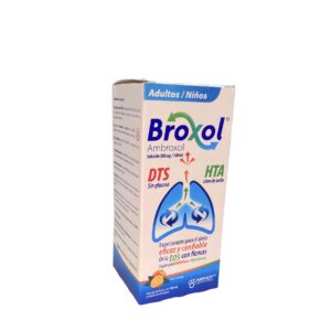 Broxol (Ambroxol) Sol 300 Mg/100 Ml C/120 Ml Carnot