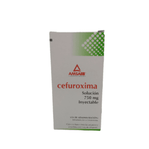 Cefuroxima Sol Iny 750 Mg/ 5 Ml C/ 1 Amsa