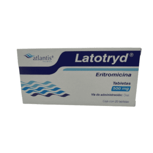 Latotryd (Eritromicina) Tab 500 Mg C/20 Atlantis