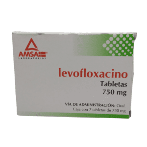 Levofloxacino tab 750 mg C/7 Amsa