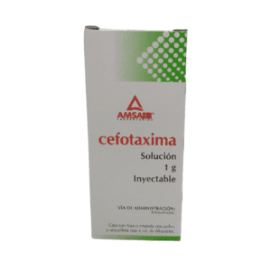 Ccefotaxima-sol-iny I.V. 1 G C/1 Amsa