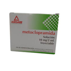 Metoclopramida sol iny 10 mg 2 ml C/6 Amsa