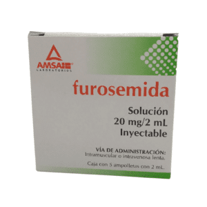 Furosemida sol iny 20 mg 2 ml C/5 Amsa