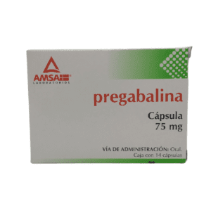 Pregabalina cap 75 mg C/14 Amsa