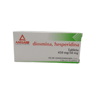 Diosmina/Hesperidina tab 450 50 mg C/20 Amsa