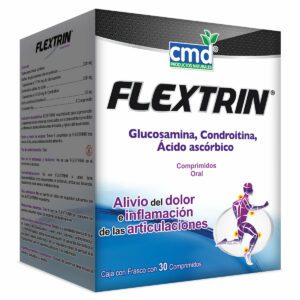 Flextrin (Glucosamina/Condroitina/Vitamina C) Comp C/30