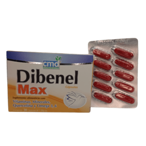 Dibenel Max (Vitaminas/Minerales/Quercetina/Omega 3 Y 6) Cap C/30