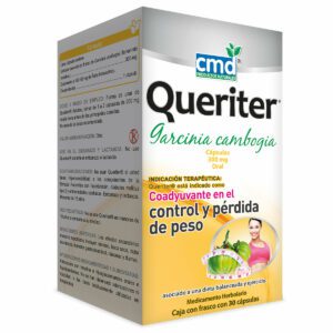 Queriter (Garcinia Gambogia) Cap 300 Mg Fco C/30 Cmd