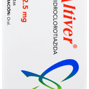 Co-Altiver (Captopri/Hidroclorotiazida) Tab 50/25 Mg C/15 Maver