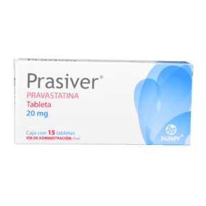 Prasiver (Pravastatina) Tab 20 Mg C/15 Maver