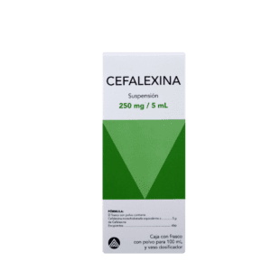 Cefalexina Susp 250 Mg C/100 Ml Maver