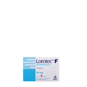 Lorotec F (Ketorolaco) Tab Sublingual 30 Mg C/6 Maver