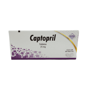 Captopril Tab 25 Mg C/30 Ultra