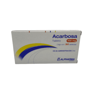 Acarbosa Tab 100 Mg C/30 Alpharma