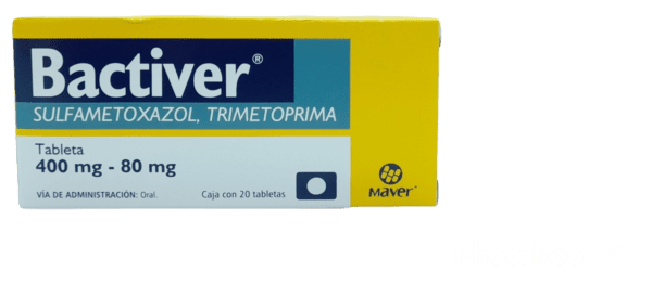 Bactiver (Sulfametoxazol/Trimetoprima) Tab 400/80 Mg C/20 Maver